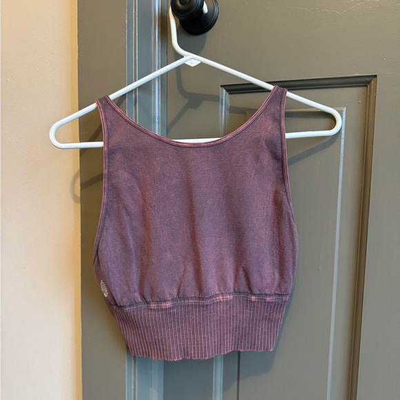 Free People Good Karma High Neck Crop Top - Picture 3 of 4